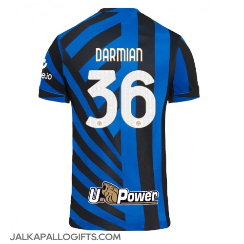 Inter Milan Matteo Darmian #36 Kotipaita 2024-25 Lyhythihainen